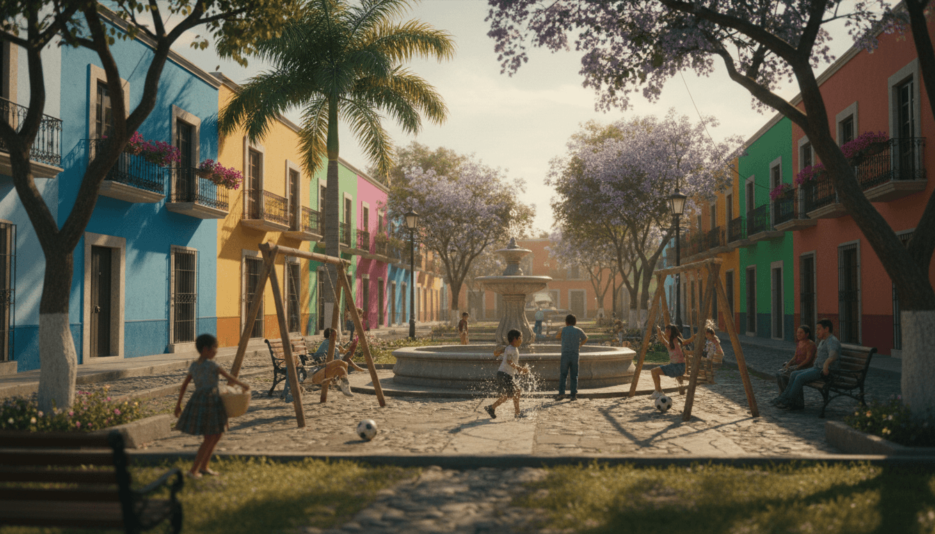 Jovenes en actividad comunitaria
